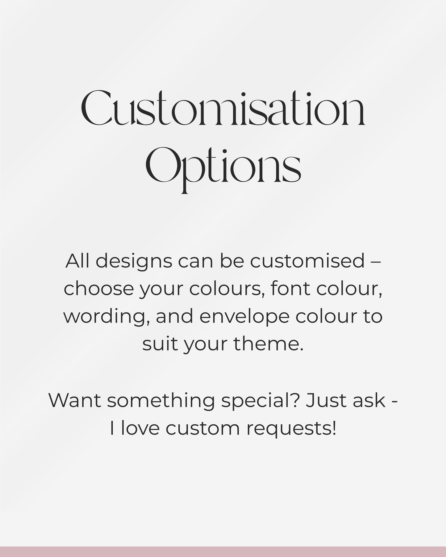 Photo Strip Save The Date with Black Ribbon