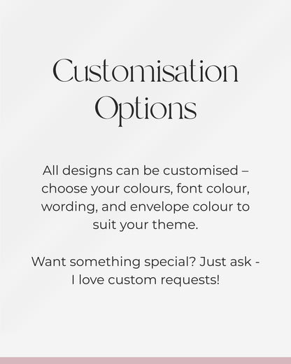 Photo Strip Save The Date with Black Ribbon