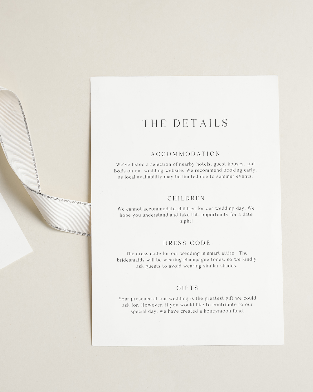 Perla Wedding Invitation
