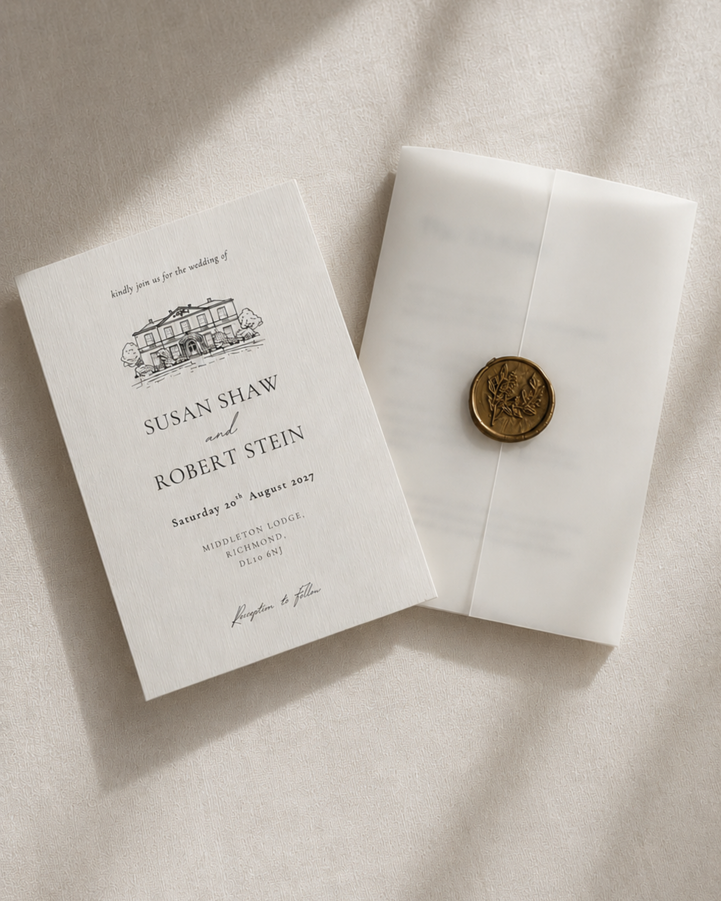 Florence Wedding Invitation