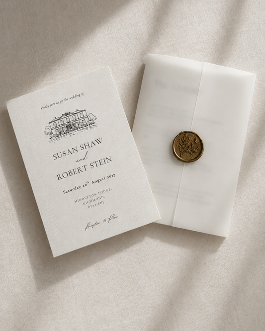 Florence Wedding Invitation