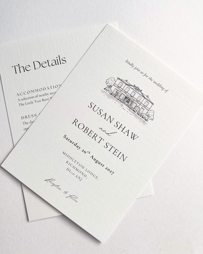 Florence Wedding Invitation