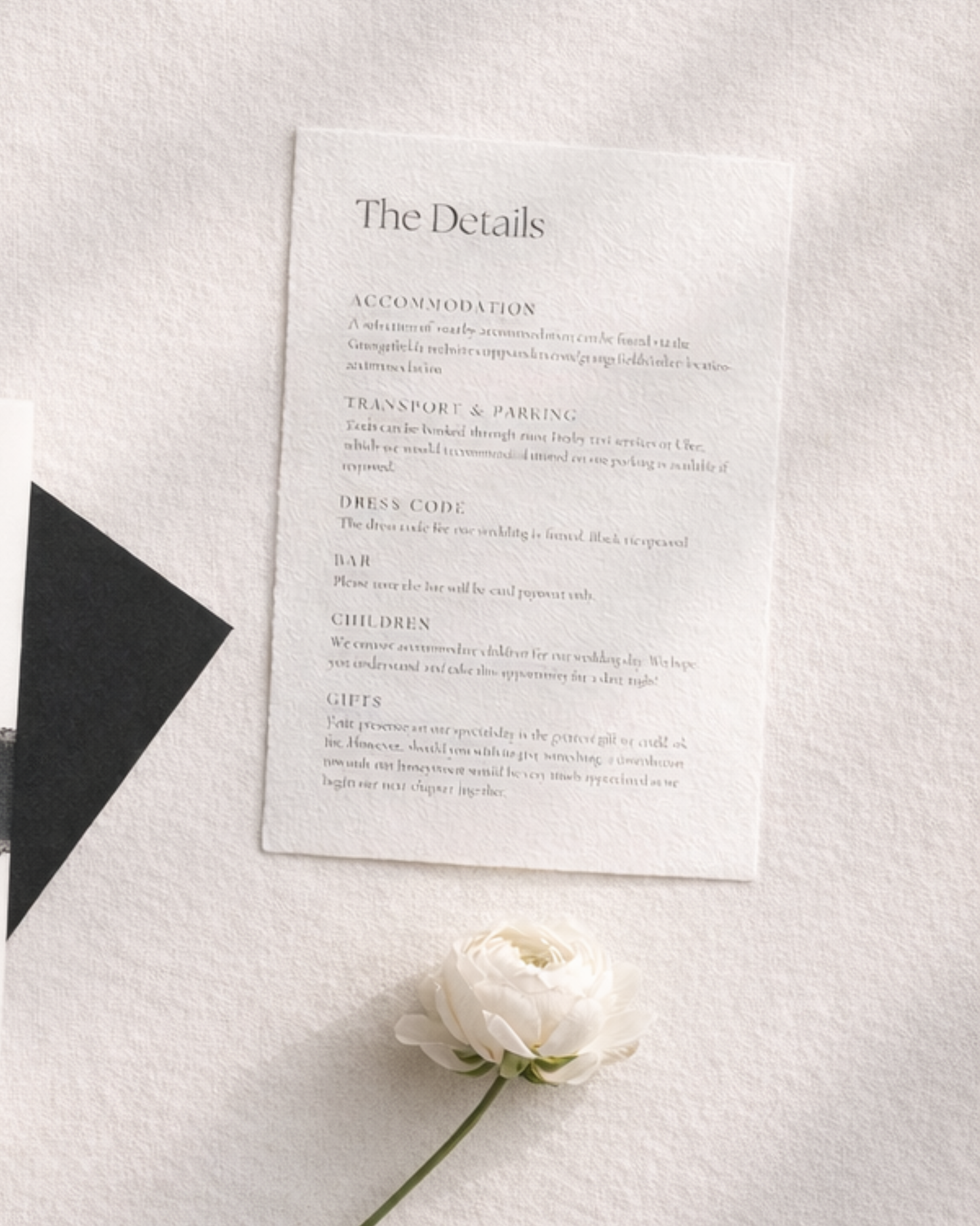 Clara Wax Seal Wedding Invitation