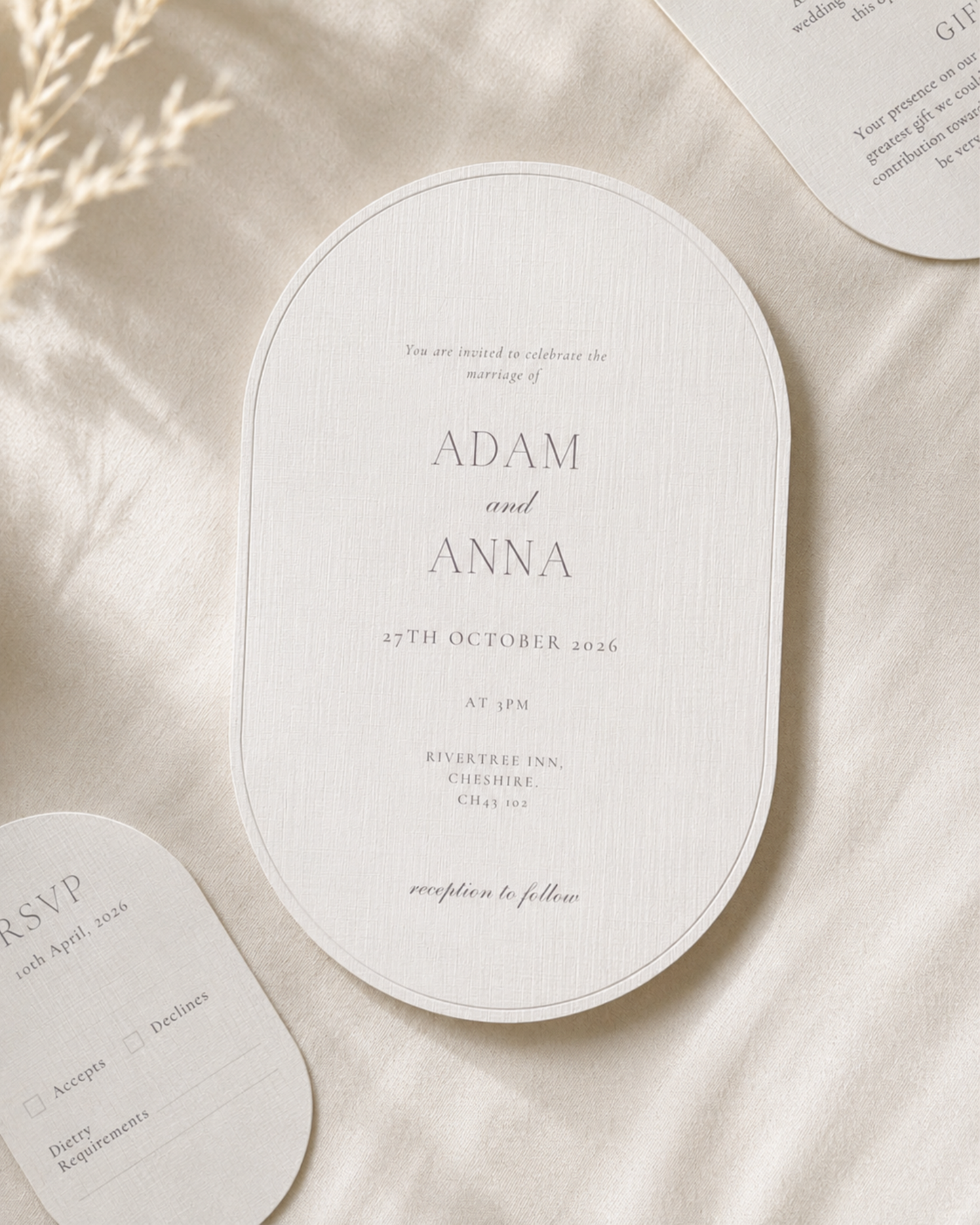 Anna Wedding Invitation