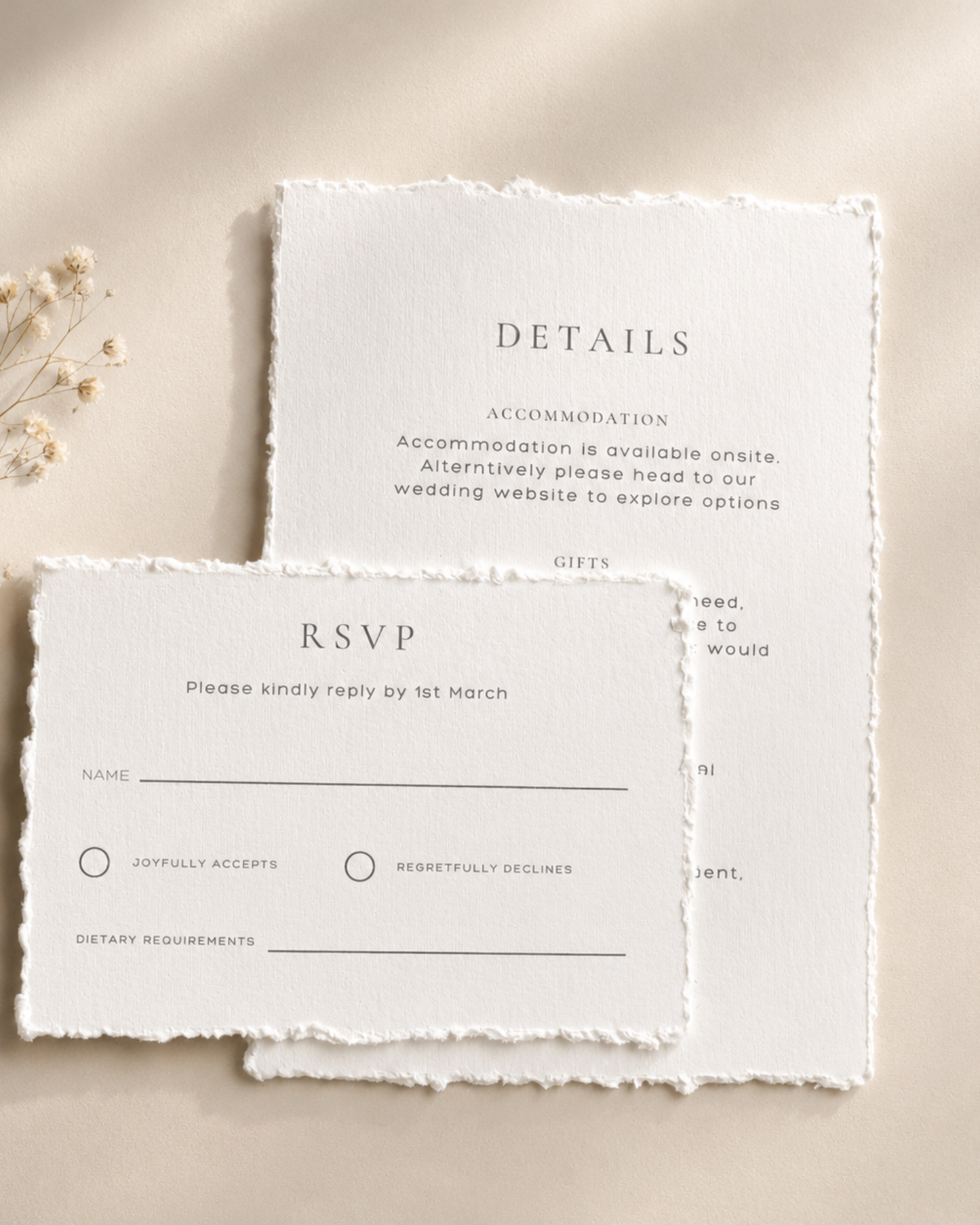 Eleanor Wedding Invitation