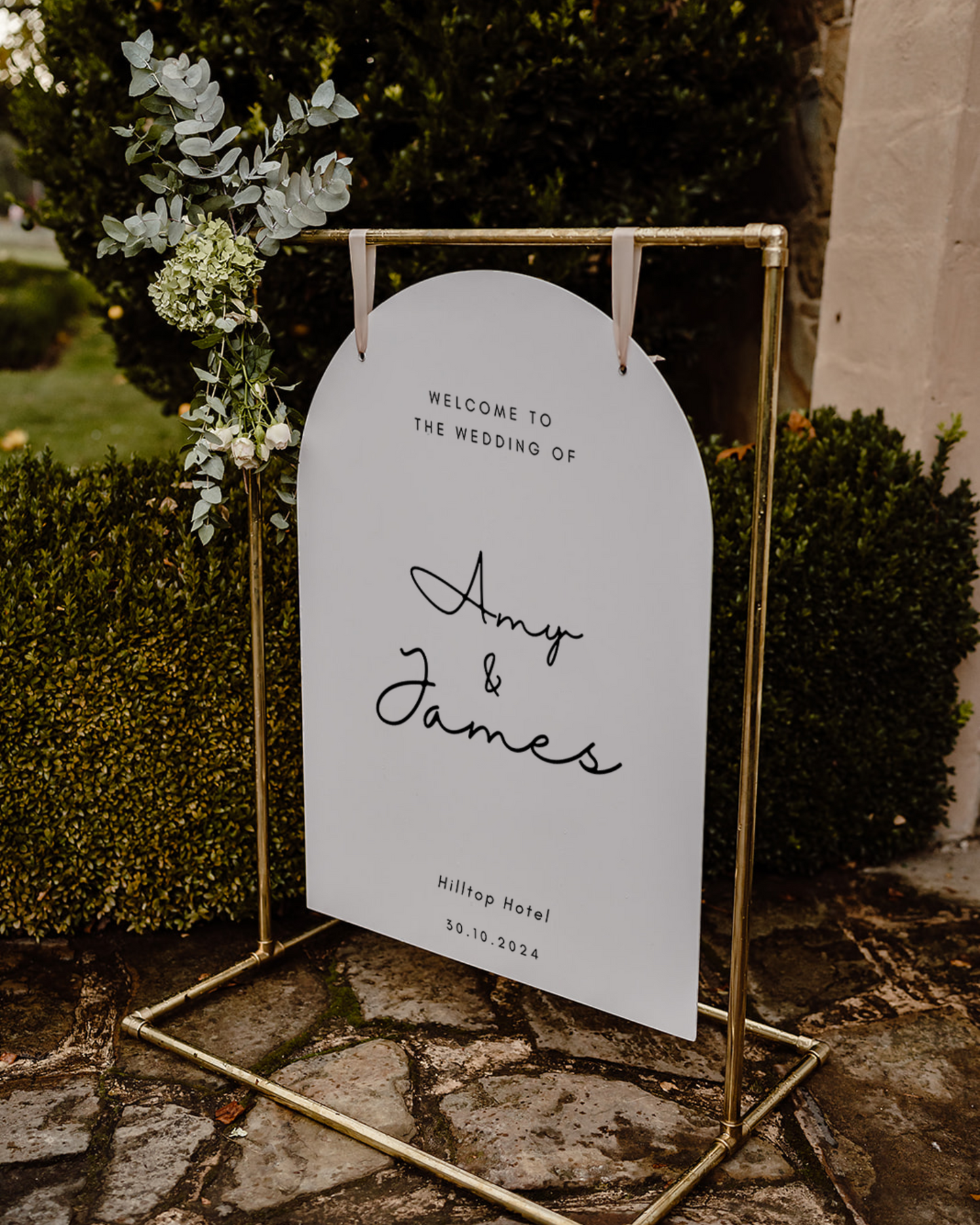Lilah | Personalised Wedding Welcome Sign