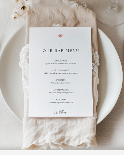 Cecily Wedding Sign - Bar Sign | Guest Book | Cake Sign | Cards & Gift Sign