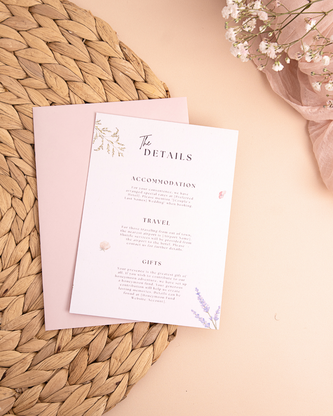 Cecily Wedding Invitation