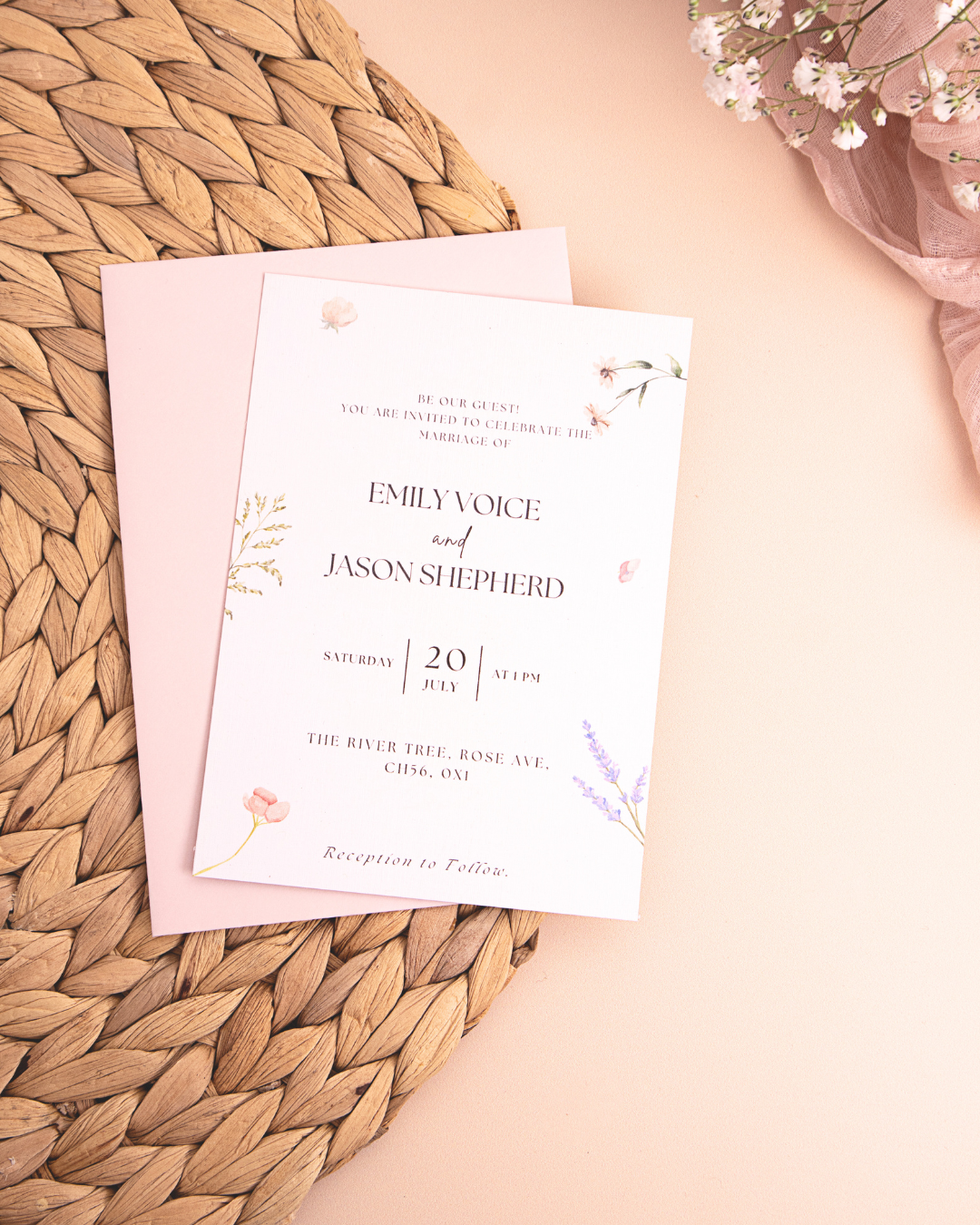 Cecily Wedding Invitation