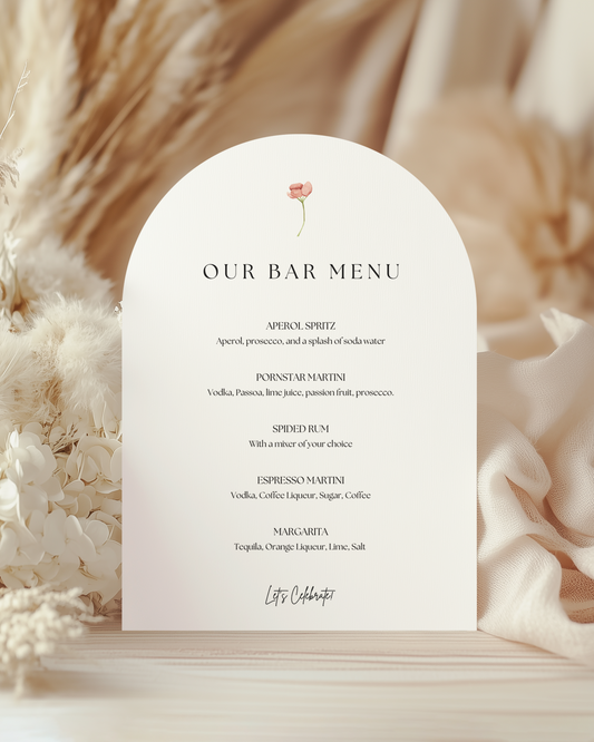 Cecily Wedding Sign - Bar Sign | Guest Book | Cake Sign | Cards & Gift Sign