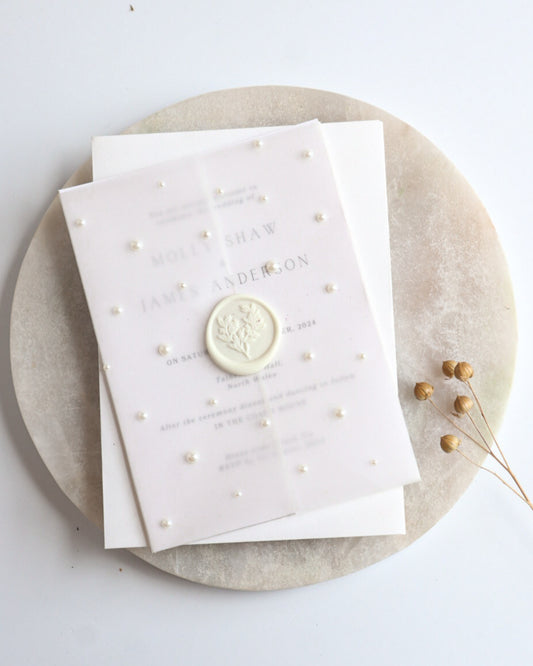 Perla Wedding Invitation