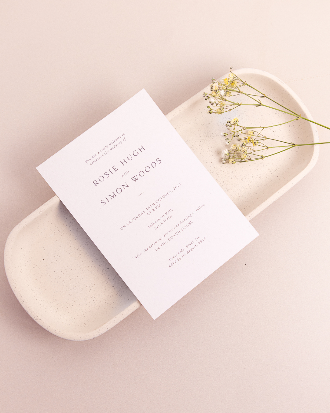 Perla Wedding Invitation