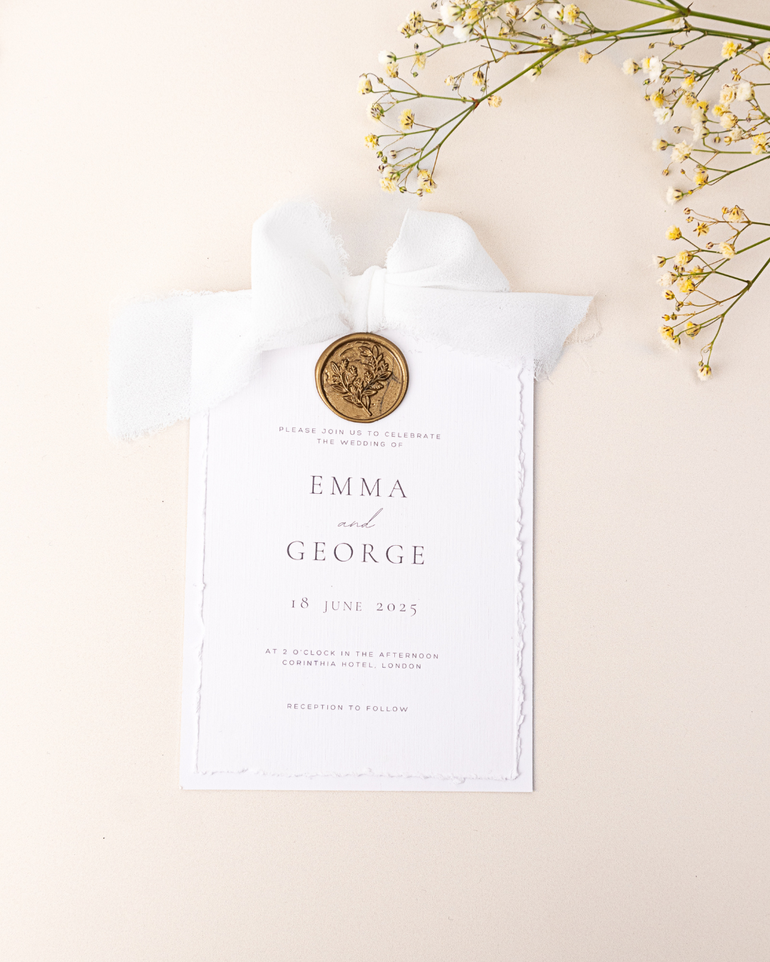 Eleanor Wedding Invitation