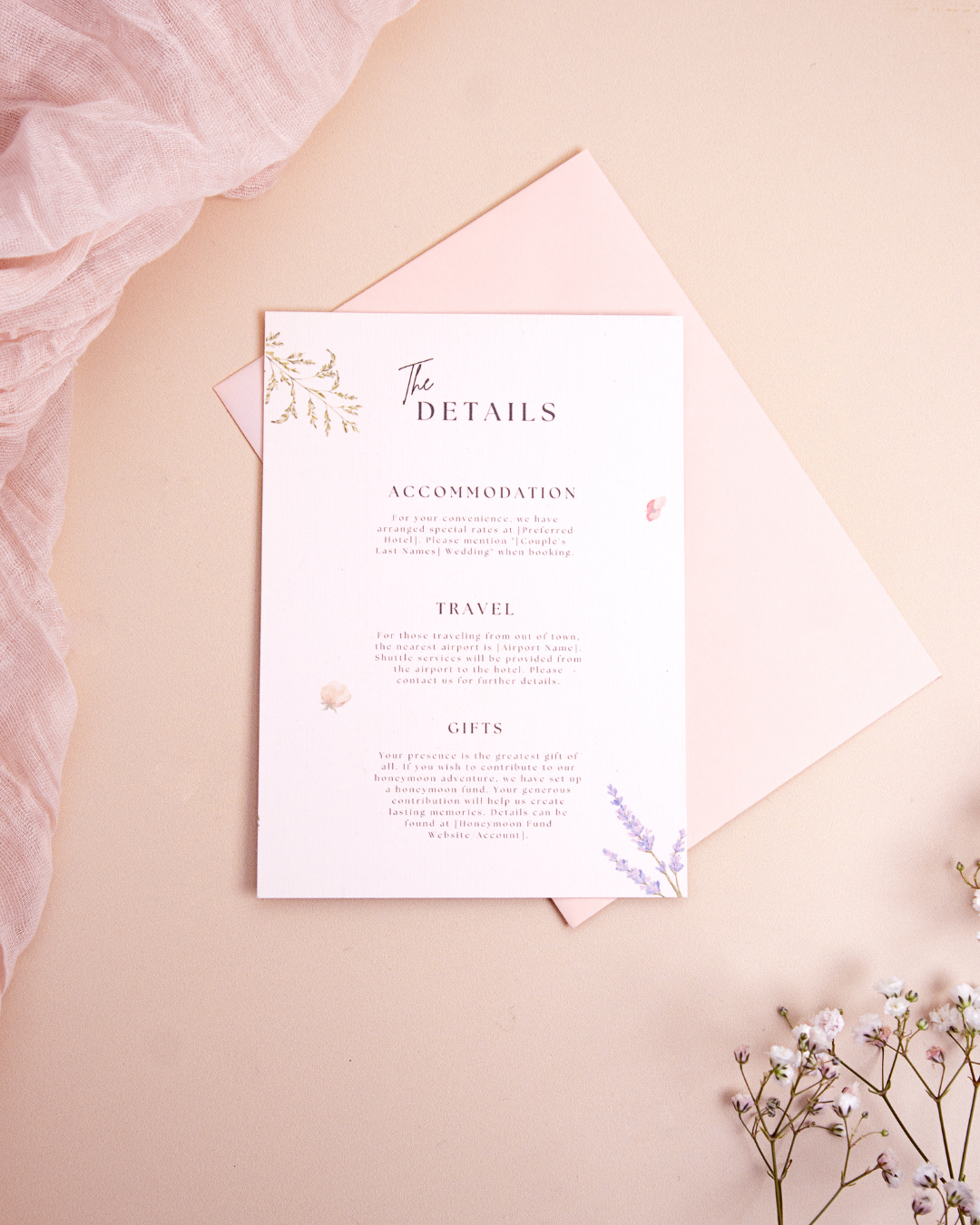 Cecily Wedding Invitation