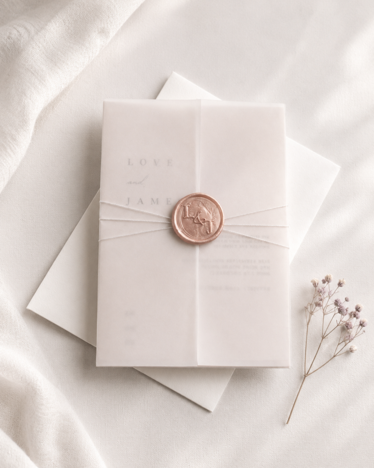 Onyx Wedding Invitation