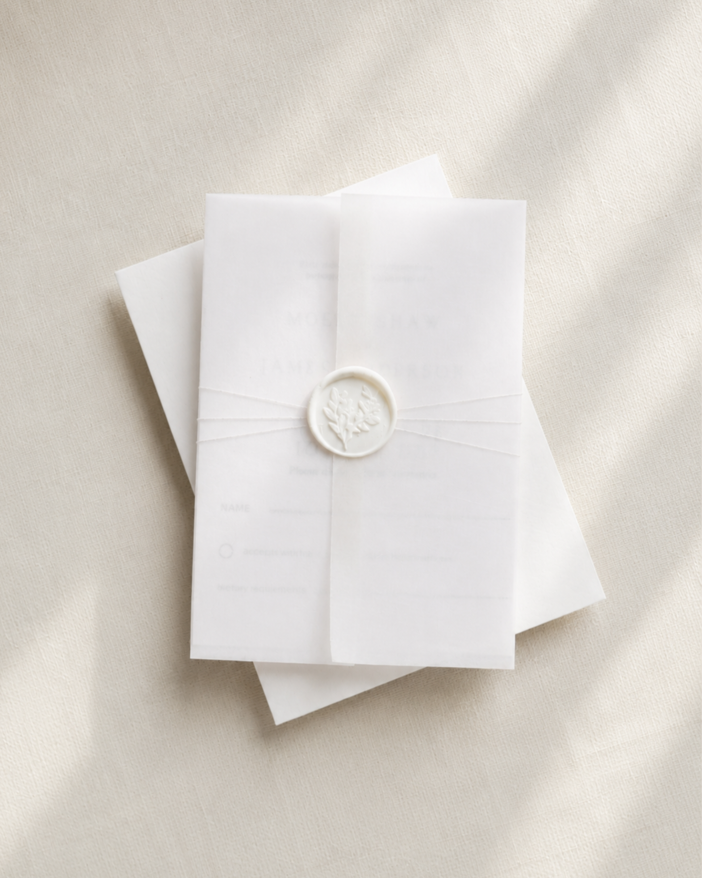 Onyx Wedding Invitation