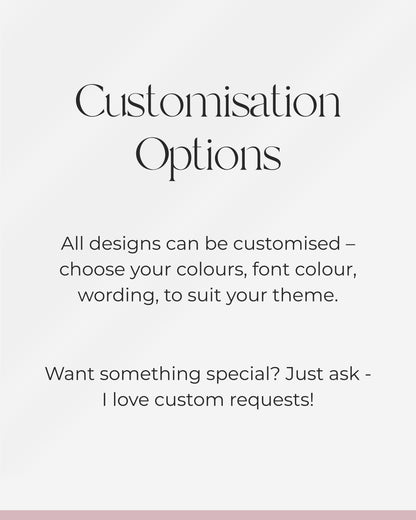 Photo Strip Save The Date with Ribbon