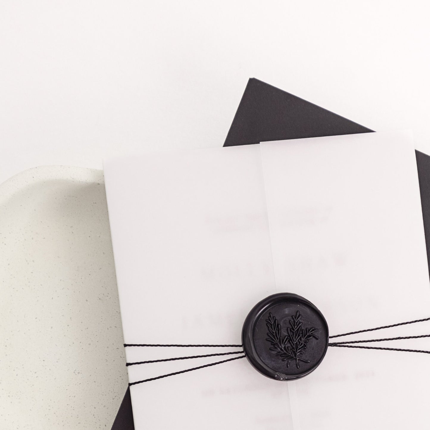 Onyx Wedding Invitation