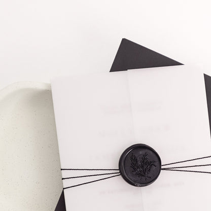 Onyx Wedding Invitation